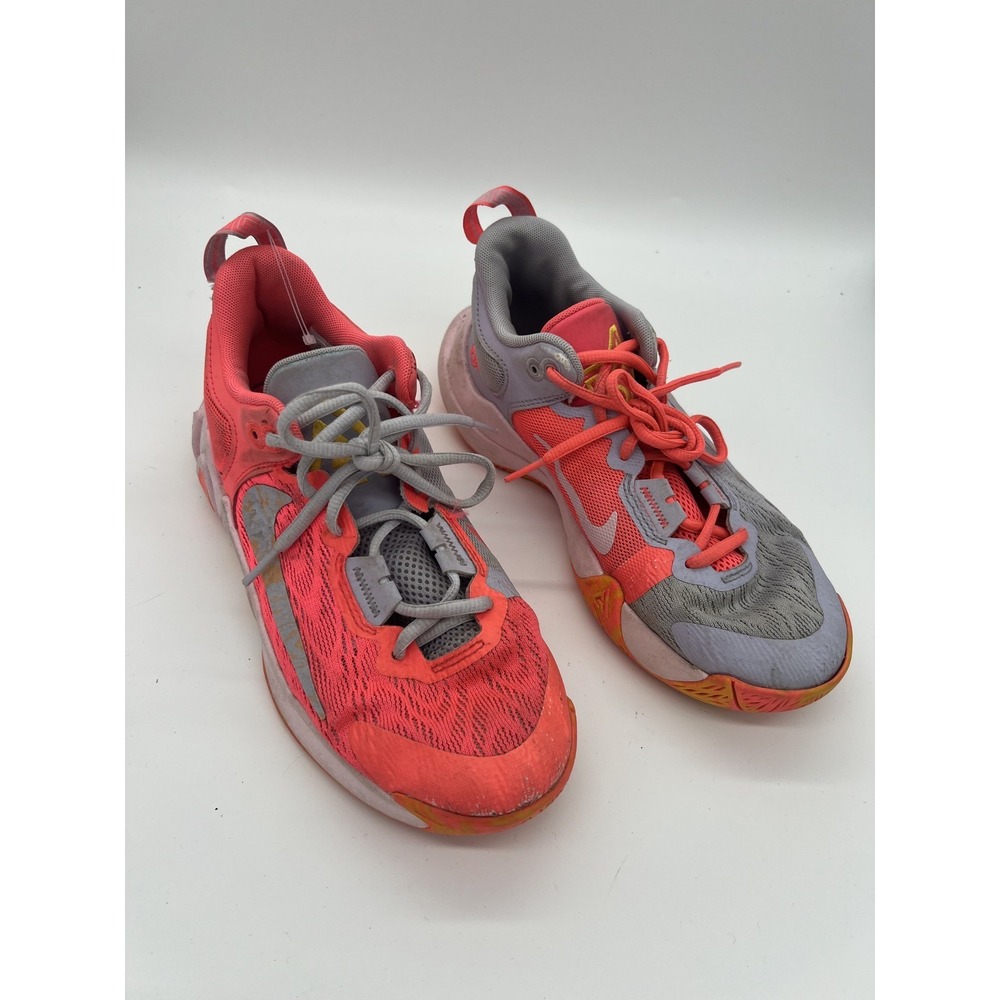 Nike Giannis Immortality 2 DQ1943-600 Youth 5.5Y Sneakers Coral Grey Basketball‎